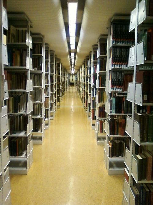 Folger Secondary Stacks, western view